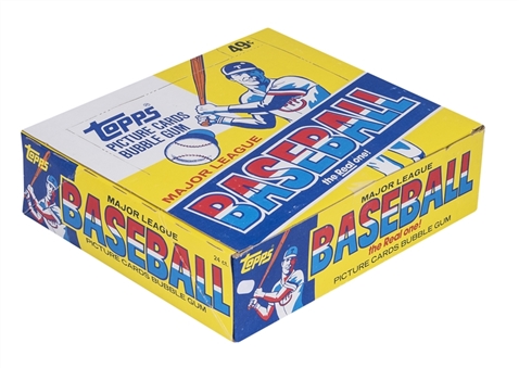 1984 Topps Baseball Unopened 24-Pack Cello Box - Possible Don Mattingly Rookie Cards